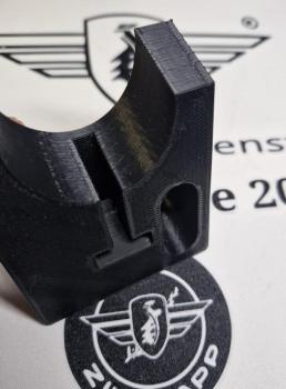 Preview: Zündapp Tankauflage Tanggummi Typ 517 für Rahmen und Tank - ET : 517-20.121 TPU